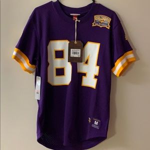 Men’s medium Vikings “Moss” football Jersey